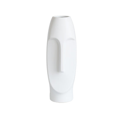 Nordic Ceramic Face Vase