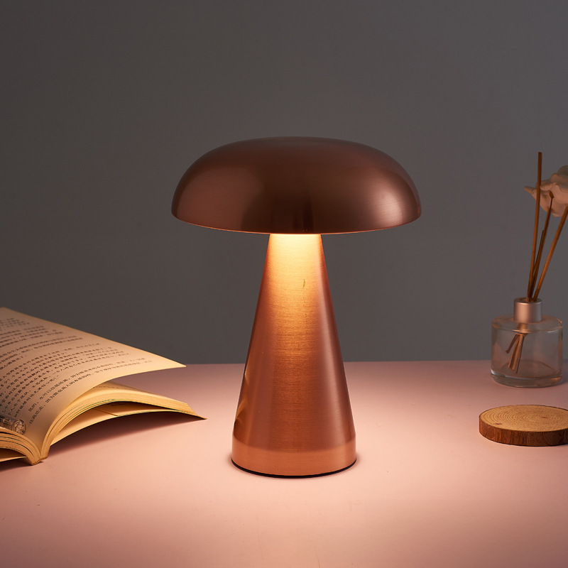 Mushroom Table Lamp with Dimmable Atmosphere Light