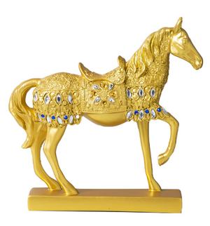 Creative Resin Horse Figurine for Home Decor