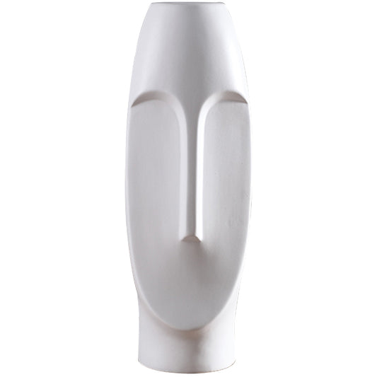 Nordic Ceramic Face Vase
